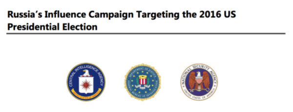 CIA、FBI、NSA等三家美國情報機構提交的報告