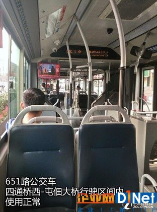 除328路之外，像323路、651路公交車使用WiFi一切正常