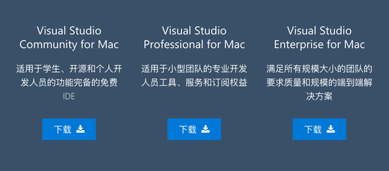 開(kāi)發(fā)者福利，微軟正式推出Mac版Visual Studio