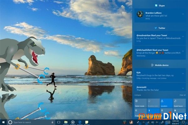 Windows 10新版Build 16215推送：UI風格、功能大提升