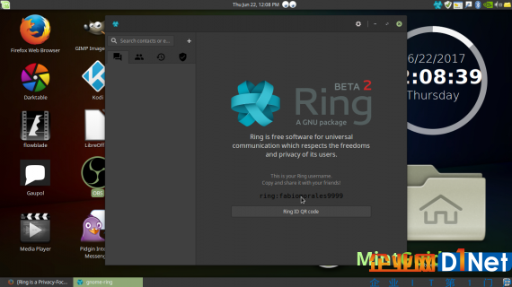 Ring ：一個(gè)專注隱私，開源的 Skype 替代品