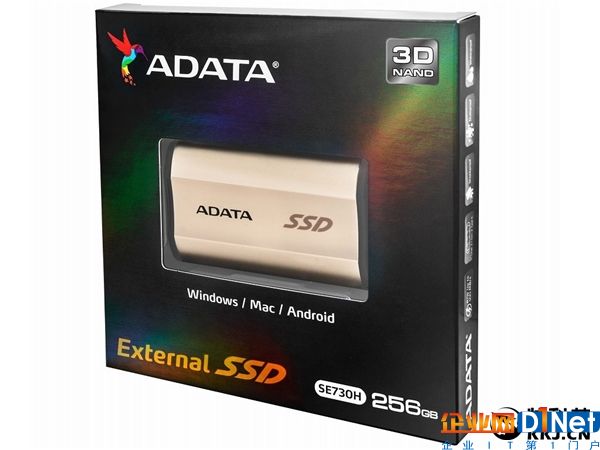 威剛推SSD移動硬盤 USB 3.1 Type-C加持