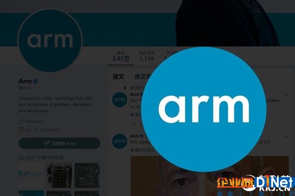 ARM官方悄然更換全新Logo：推動萬物互聯