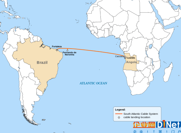 安哥拉電纜9日啟動SACS海底光纜巴西站建設