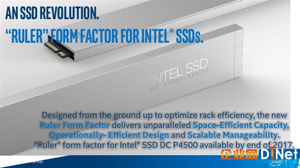 Intel全新Ruler SSD揭秘：容量1000TB、支持PCI-E 5.0