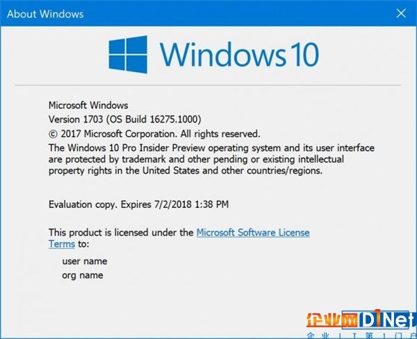 Windows 10新版16275發布：集中力量滅Bgu