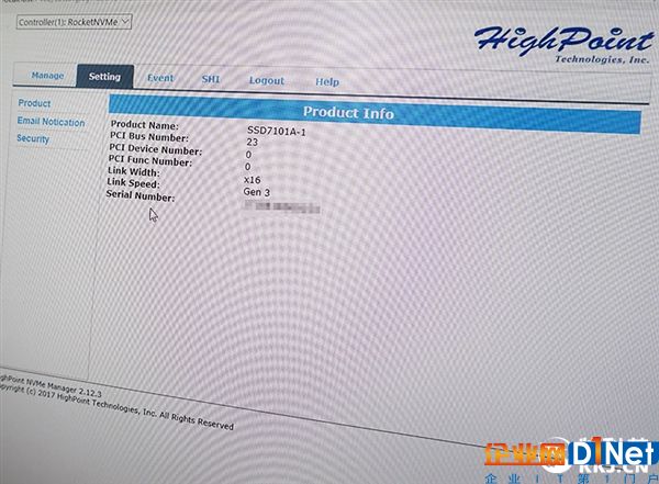 島國秀四SSD RAID陣列：10GB/s極速快感