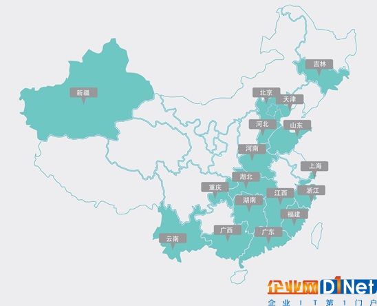 科達單目全景攝像點亮17省版圖