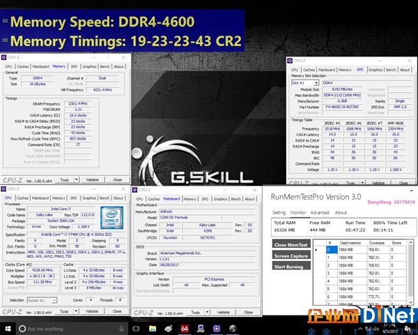 4600MHz！芝奇推全球最快三叉戟DDR4內存