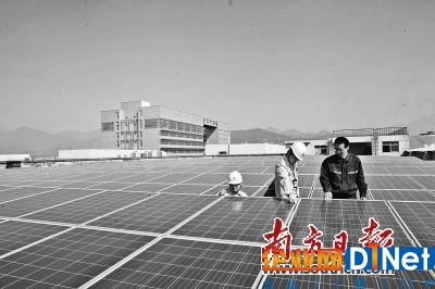 居民屋頂建光伏發電 余電上網可賺錢