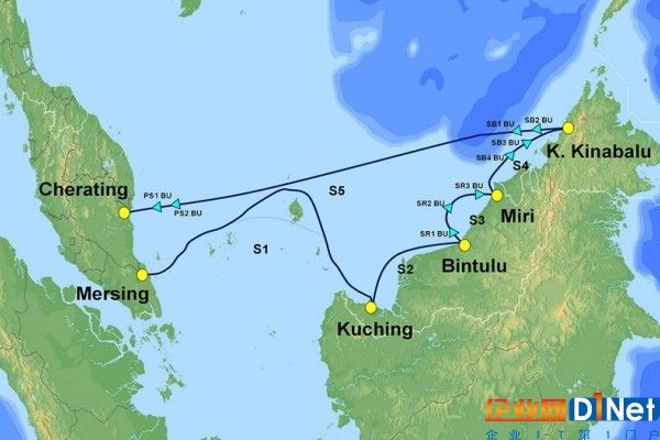 馬來(lái)西亞SKR1M海底電纜僅25%容量被使用