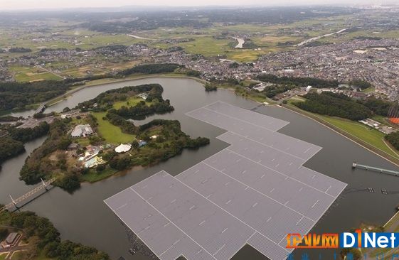 日本建成本國最大水上太陽能發電站