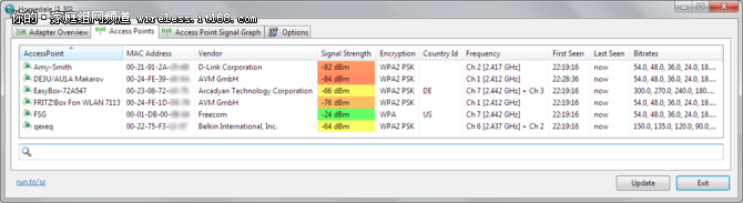 Windows和Mac的8款免費(fèi)WiFi檢測(cè)工具