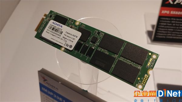 威剛首秀M.3 SSD：單路服務器集成36塊288TB！