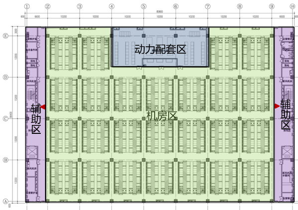 模塊化數據中心空間解決方案示例一